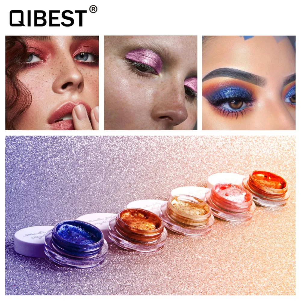 QIBEST Eye Shadow Gel Cream Brightening Metallic Liquid Eye Shadow Gloss Flash Super Shock Jelly High-light Waterproof Shimmer
QIBEST Eye Shadow Gel Cream Brightening Metallic Liquid Eye Shadow Gloss Flash Super Shock Jelly High-light Waterproof Shimmer