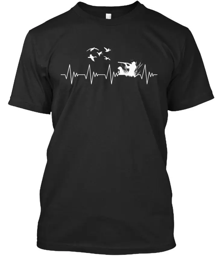 Brand 2019 New T Shirt Man Cotton T-Shirt Men Clothing Heartbeat Duck Hunter Stylisches T Shirt Men
Brand 2019 New T Shirt Man Cotton T-Shirt Men Clothing Heartbeat Duck Hunter Stylisches T Shirt Men