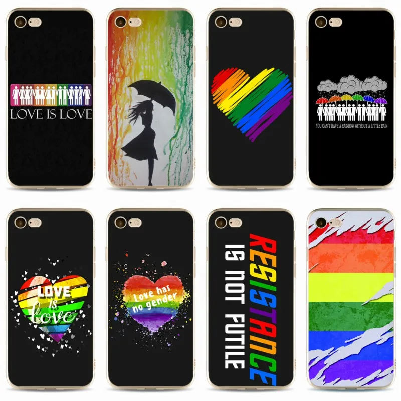 Gay Lesbian LGBT Rainbow Pride ART Cover Soft Silicone 2018 TPU Phone Case For iPhone 5 5C 5S SE X 6 6S 6plus 7 7S 7plus 8 8plus
Gay Lesbian LGBT Rainbow Pride ART Cover Soft Silicone 2018 TPU Phone Case For iPhone 5 5C 5S SE X 6 6S 6plus 7 7S 7plus 8 8plus