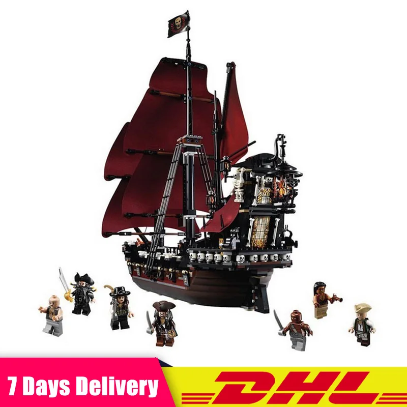 LEPIN 16009 1151pcs Queen Anne's revenge Pirates of the Caribbean Model Building Blocks Bricks Set Compatible LegoINGlys 4195
LEPIN 16009 1151pcs Queen Anne's revenge Pirates of the Caribbean Model Building Blocks Bricks Set Compatible LegoINGlys 4195