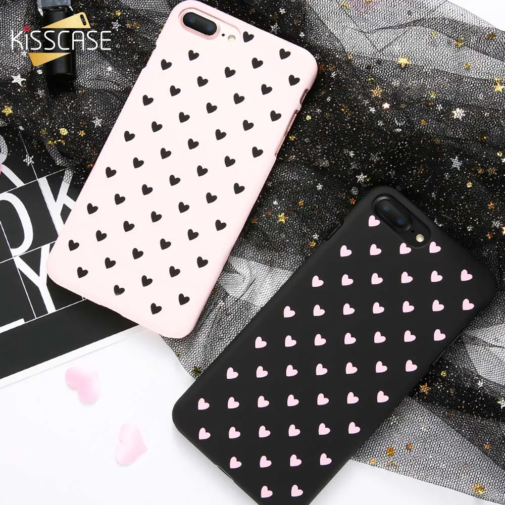 KISSCASE Pattern Case For iPhone 6 6S 7 8 Plus XS Max Cover Pink Couple Love Heart Black Shell For iPhone 5 5S SE XR Cases Capa
KISSCASE Pattern Case For iPhone 6 6S 7 8 Plus XS Max Cover Pink Couple Love Heart Black Shell For iPhone 5 5S SE XR Cases Capa