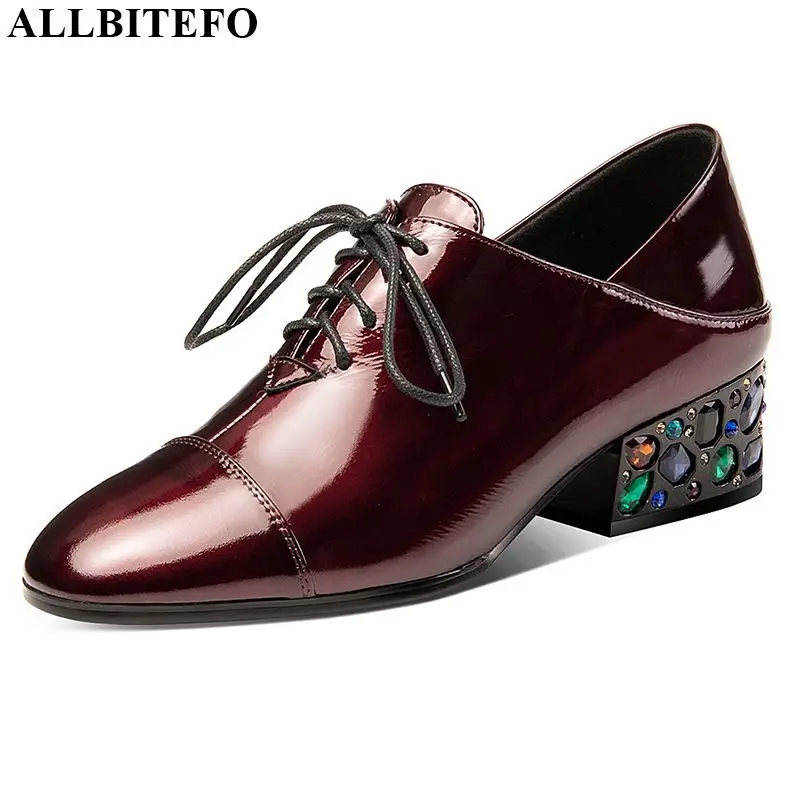 ALLBITEFO genuine leather women heels Water drill decoration high heel shoes spring autumn sexy ladies fashion high heels 
ALLBITEFO genuine leather women heels Water drill decoration high heel shoes spring autumn sexy ladies fashion high heels