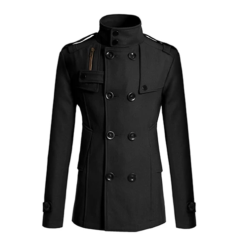 New Arrival Men's Fashion Slim Long Trench Coat Windbreaker Lapel Button Jacket Outwear
New Arrival Men's Fashion Slim Long Trench Coat Windbreaker Lapel Button Jacket Outwear