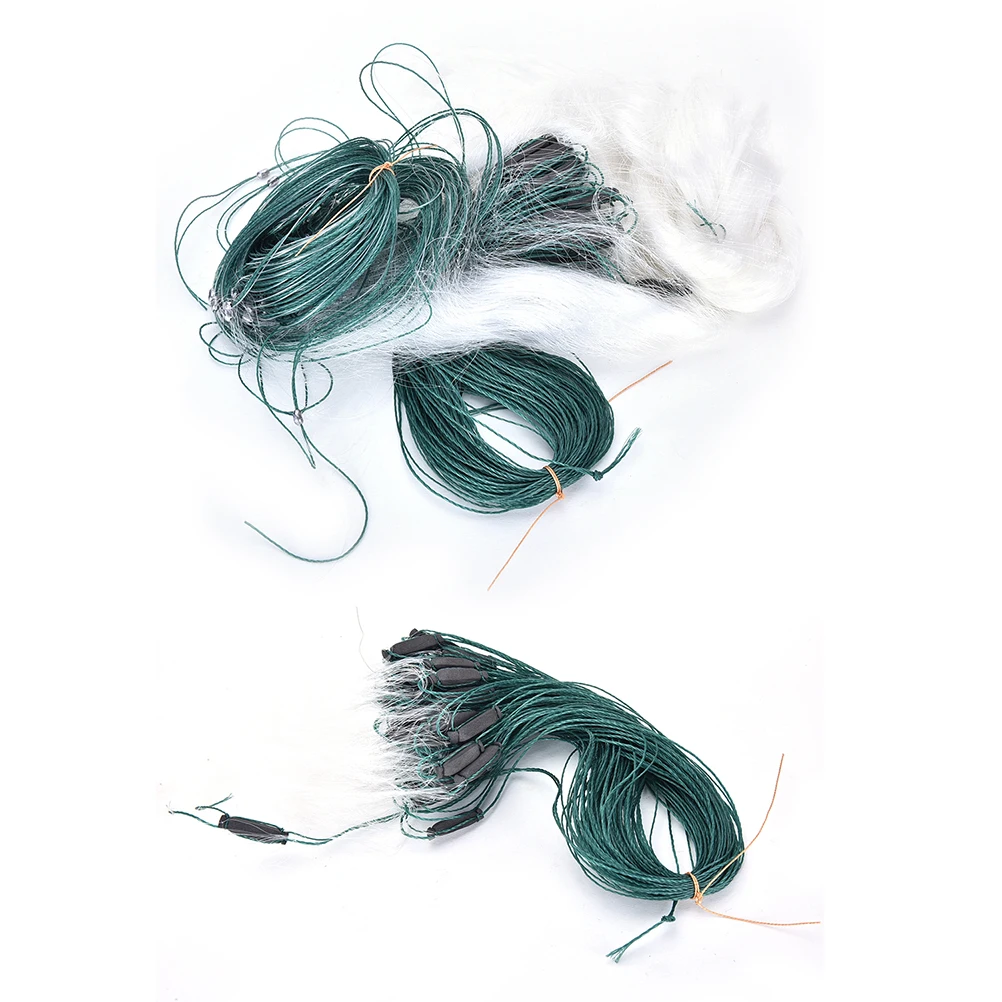 1Pcs 25m 3 Layers Chemical Fiber Nylon Fishing Net with Float Fish Trap Rede De Pesca Fish Net Accessories Tools 
1Pcs 25m 3 Layers Chemical Fiber Nylon Fishing Net with Float Fish Trap Rede De Pesca Fish Net Accessories Tools