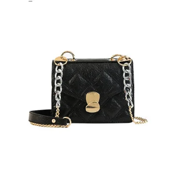 Bag female 2019 new wave winter fashion chain rhombic embroidery line shoulder Messenger bag lock black small square bag
Bag female 2019 new wave winter fashion chain rhombic embroidery line shoulder Messenger bag lock black small square bag