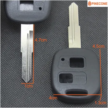 PINECONE for FAW Vita Xiali N5 WeiZhi Vizhi Car Key Case 2 Buttons Uncut Blade Replace Remote Key Shell Casing Fob
PINECONE for FAW Vita Xiali N5 WeiZhi Vizhi Car Key Case 2 Buttons Uncut Blade Replace Remote Key Shell Casing Fob