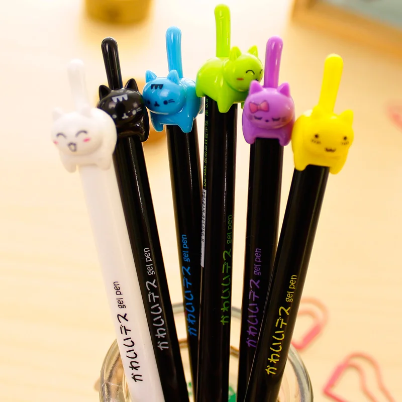 10pcs/lot Lovely Cute Kawaii Cat Tail Press Gel Pen School Office Supply Stationery Kid Gift Pens for Writing
10pcs/lot Lovely Cute Kawaii Cat Tail Press Gel Pen School Office Supply Stationery Kid Gift Pens for Writing