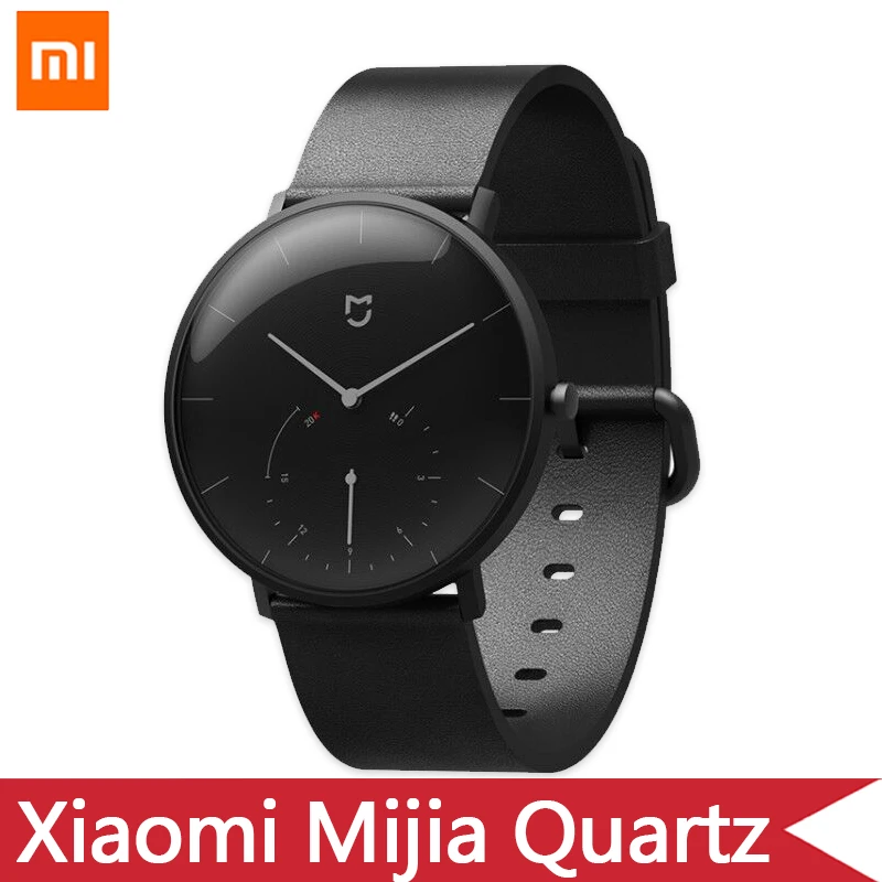 Xiaomi Mi Mijia QUARTZ Smart Watch Life Waterproof with Double Dials Alarm Sport Sensor Pedometer Time Leather Band Mi Home APP
Xiaomi Mi Mijia QUARTZ Smart Watch Life Waterproof with Double Dials Alarm Sport Sensor Pedometer Time Leather Band Mi Home APP