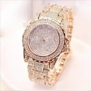 2018 Women Watches Top Brand Full Paved Diamond Luxury 24K Gold Plated Female Watches relogio feminino saat bayan kol saati
2018 Women Watches Top Brand Full Paved Diamond Luxury 24K Gold Plated Female Watches relogio feminino saat bayan kol saati
