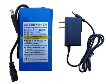Free ship 12V 6800mAh Rechargeable Li-ion Lithium Battery super Rechargeable Li-ion Battery and charger
Free ship 12V 6800mAh Rechargeable Li-ion Lithium Battery super Rechargeable Li-ion Battery and charger