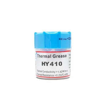 5PCS HY410 Processor graphics card CPU GPU Heat Sink Cooling Cooler Radiator Thermal Grease composite grease silica
5PCS HY410 Processor graphics card CPU GPU Heat Sink Cooling Cooler Radiator Thermal Grease composite grease silica