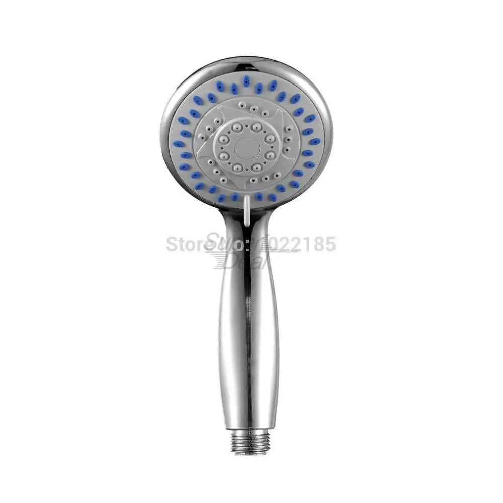 

Large 5- Mode Function Chrome Bath Shower Head Handset Handheld Anti-limescale Universal