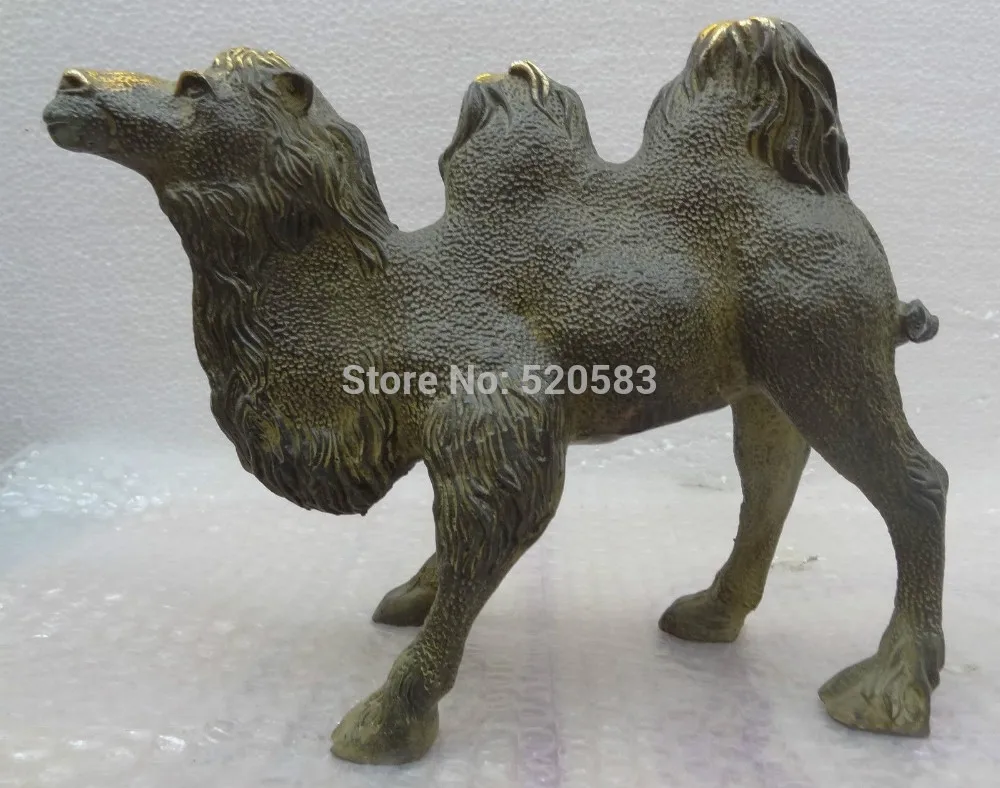 10" Chinese Bronze Gilt Fu Wealth Animals Running Camal Camel Statue Sculpture
10" Chinese Bronze Gilt Fu Wealth Animals Running Camal Camel Statue Sculpture