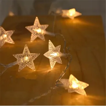 3M 20LED Star Copper Wire String Lights LED Fairy Lights Christmas Wedding decoration Lights Battery Operate twinkle lights
3M 20LED Star Copper Wire String Lights LED Fairy Lights Christmas Wedding decoration Lights Battery Operate twinkle lights