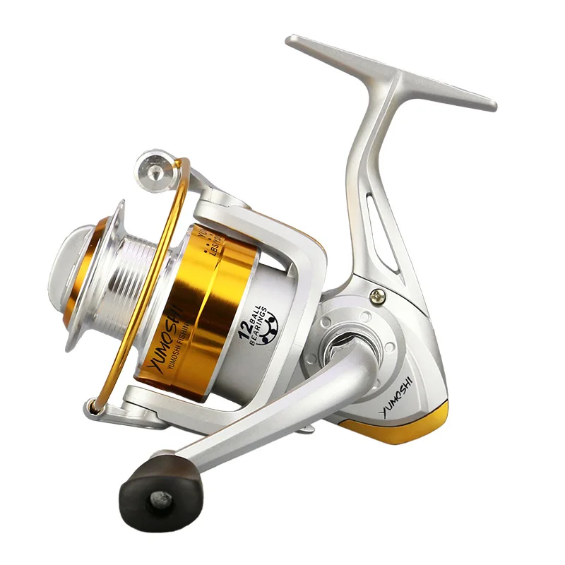 Carp Spinning Fishing Reel 12BB Metal Spool Plastic Body Rubber Reel Handle Fishing Wheel 1000-7000 Series High Speed 5.5:1 12BB
Carp Spinning Fishing Reel 12BB Metal Spool Plastic Body Rubber Reel Handle Fishing Wheel 1000-7000 Series High Speed 5.5:1 12BB