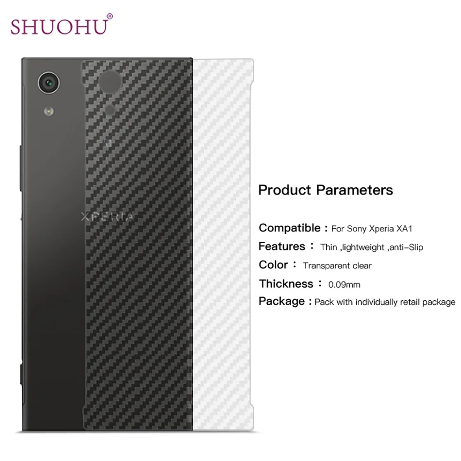 5pcs For Sony Xperia X Performance XZ XC XA XA1 Ultra Dual Screen Protector 3D Carbon Fiber Back Cover Protective Film Sticker
5pcs For Sony Xperia X Performance XZ XC XA XA1 Ultra Dual Screen Protector 3D Carbon Fiber Back Cover Protective Film Sticker