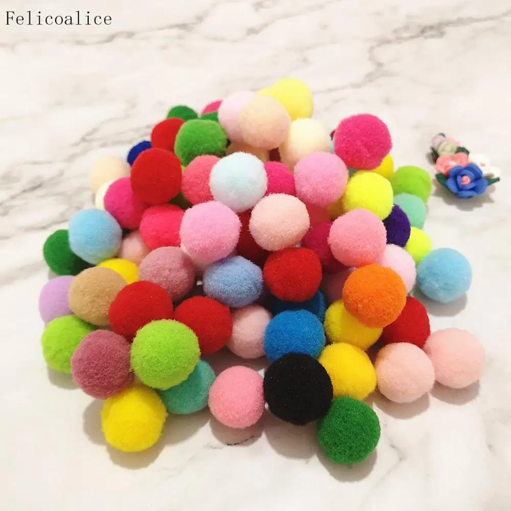 150pcs 10mm Fluffy Slime/Plush Cloth Craft DIY Soft Pompoms Ball Furball Home/Mobile Phone Decor Sewing Supplies Colorful Toy
150pcs 10mm Fluffy Slime/Plush Cloth Craft DIY Soft Pompoms Ball Furball Home/Mobile Phone Decor Sewing Supplies Colorful Toy