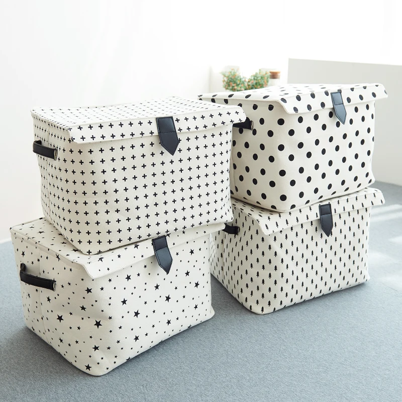 Foldable Mini Square New Black and White Theme Natural Linen Cotton Fabric Storage Bins Baskets Organizers for Shelves Desks
Foldable Mini Square New Black and White Theme Natural Linen Cotton Fabric Storage Bins Baskets Organizers for Shelves Desks