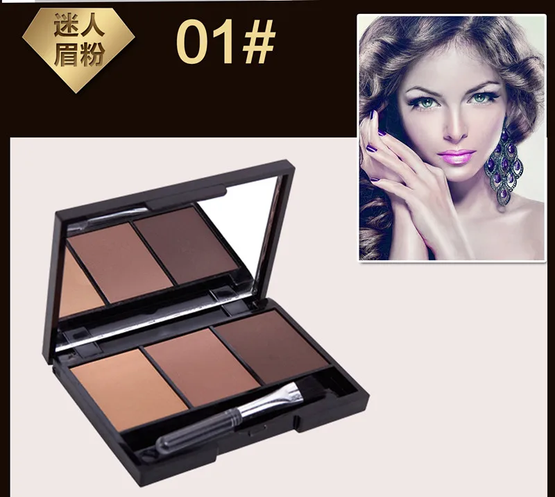 MAX Eyebrow Powder 3 Colors Eyebrow Powder Palette Waterproof and Smudge Proof With Mirror and Eyebrow Brushes Inside
MAX Eyebrow Powder 3 Colors Eyebrow Powder Palette Waterproof and Smudge Proof With Mirror and Eyebrow Brushes Inside