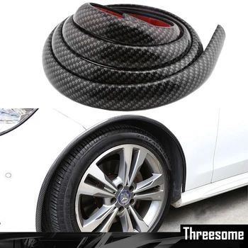 1.5m Imitation Carbon Fiber Car Wheel Eyebrows Decoration Strips Sticker Protector Bumper Scratches Guard Lip Car-styling
1.5m Imitation Carbon Fiber Car Wheel Eyebrows Decoration Strips Sticker Protector Bumper Scratches Guard Lip Car-styling