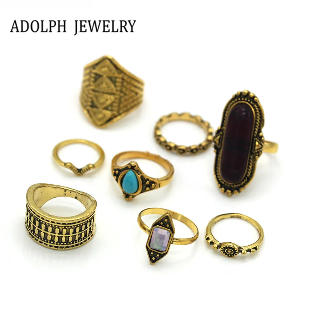 ADOLPH Jewelry For Women 2017 New Design Vintage Egypt Magic Pharaoh Rings 8 Pieces Wholesale Value For Money Hot Sale
ADOLPH Jewelry For Women 2017 New Design Vintage Egypt Magic Pharaoh Rings 8 Pieces Wholesale Value For Money Hot Sale