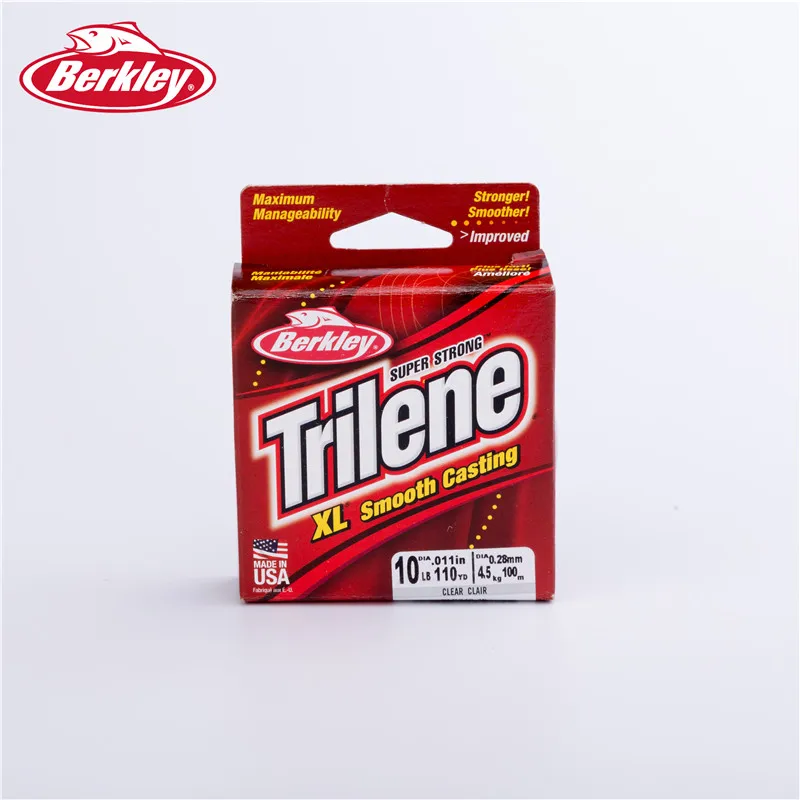 Berkley Trilene XL Series 302M Nylon Line Hot Sale Fishing Lines High Strength 4/6/8/10/12/14/17LB Lure Fishing Accessories Tool
Berkley Trilene XL Series 302M Nylon Line Hot Sale Fishing Lines High Strength 4/6/8/10/12/14/17LB Lure Fishing Accessories Tool