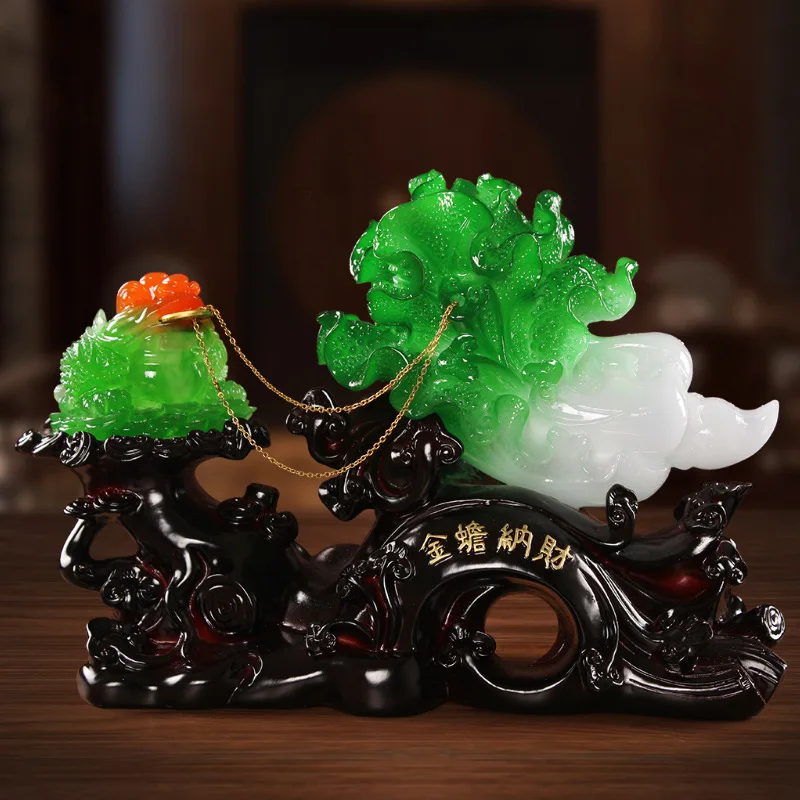 Fine Atmosphere Resin Crafts Creativity Jin Ye Small Ornaments Baicai Ruyi Chinese Cabbage Lucky Home Decorations
Fine Atmosphere Resin Crafts Creativity Jin Ye Small Ornaments Baicai Ruyi Chinese Cabbage Lucky Home Decorations