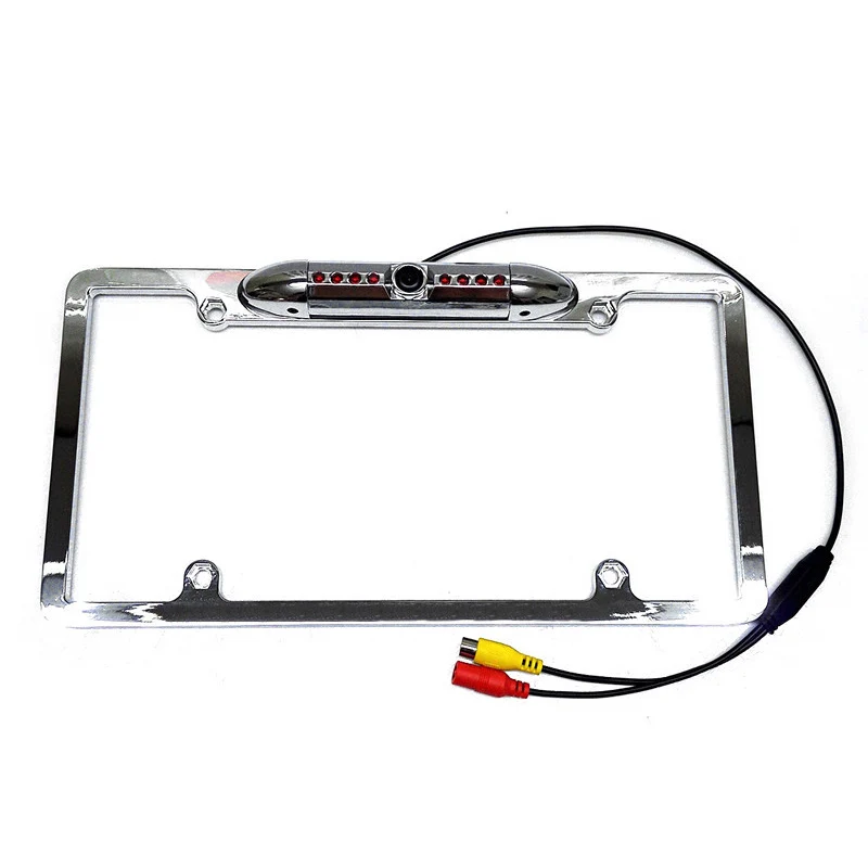 USA Car License Plate Frame Auto Reverse Rear View Backup Camera IR Night Vision with 8 LED M8617
USA Car License Plate Frame Auto Reverse Rear View Backup Camera IR Night Vision with 8 LED M8617