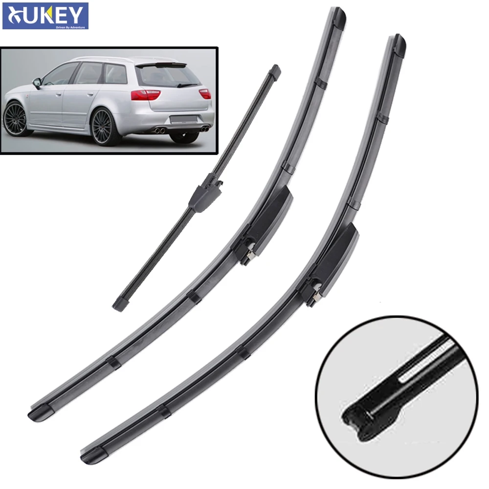 Xukey 3Pcs/set Front Rear Tailgate Windscreen Wiper Blades For Seat Exeo ST 2013 2012 2011 2010 2009 2008 22" 22" 13"
Xukey 3Pcs/set Front Rear Tailgate Windscreen Wiper Blades For Seat Exeo ST 2013 2012 2011 2010 2009 2008 22" 22" 13"