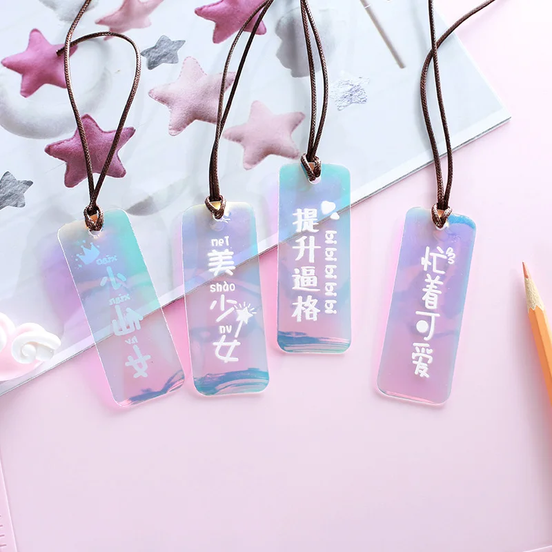 Laser Glitter Bookmarks Little Fairy Kawaii Transparent PVC Bookmarks For Books Paper Files Organiser School Supplies Girl Gifts
Laser Glitter Bookmarks Little Fairy Kawaii Transparent PVC Bookmarks For Books Paper Files Organiser School Supplies Girl Gifts