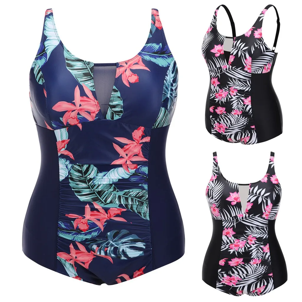 SAGACE One Piece Swimsuit Summer Swimwear Women Plus Size Sexy Bodysuit Floral Print Bathing Suit maillot de bain
SAGACE One Piece Swimsuit Summer Swimwear Women Plus Size Sexy Bodysuit Floral Print Bathing Suit maillot de bain