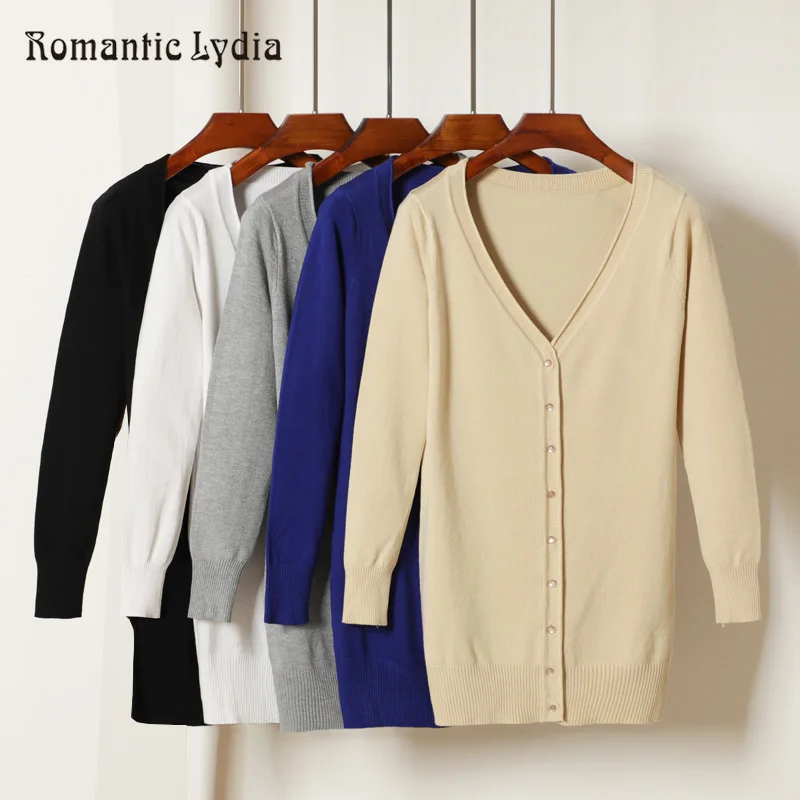 Women's Cardigan Knitted Sweater V Neck Long Sleeve Female Cardigan With Buttons Short Sweater Women Cardigans 2018
Women's Cardigan Knitted Sweater V Neck Long Sleeve Female Cardigan With Buttons Short Sweater Women Cardigans 2018