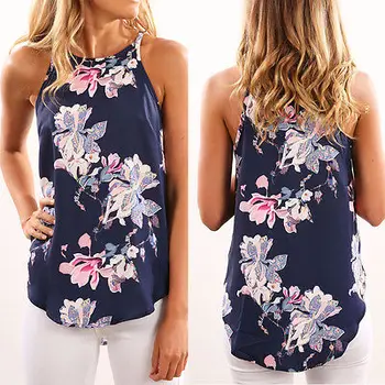 Hot Fahsion Women Summer Loose Printed T shirts Lady Floral Sleeveless Tops Casual Tops
Hot Fahsion Women Summer Loose Printed T shirts Lady Floral Sleeveless Tops Casual Tops