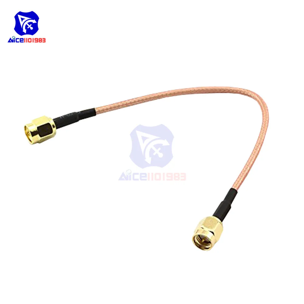 RG316 Wire Jumper 0.54ft SMA Male to SMA Male with Connecting Line RF Coaxial Coax Cable Antenna Extender Cable Adapter Jumper
RG316 Wire Jumper 0.54ft SMA Male to SMA Male with Connecting Line RF Coaxial Coax Cable Antenna Extender Cable Adapter Jumper