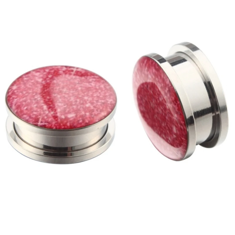 2PCS Fashion Style Stainless Steel Red Scrub Ear Plugs Tunnels Flesh Expansions Piercing Punk Ear Gauges Sexy Body Jewelry Gift
2PCS Fashion Style Stainless Steel Red Scrub Ear Plugs Tunnels Flesh Expansions Piercing Punk Ear Gauges Sexy Body Jewelry Gift