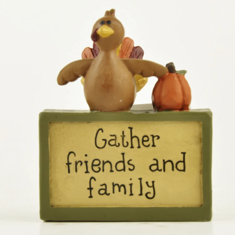 Poly Resin Turkey with Pumpkin Figure Thanksgiving Day gift and Festival Block Decor Cupcake Topper Halloween Decoration for Kid
Poly Resin Turkey with Pumpkin Figure Thanksgiving Day gift and Festival Block Decor Cupcake Topper Halloween Decoration for Kid