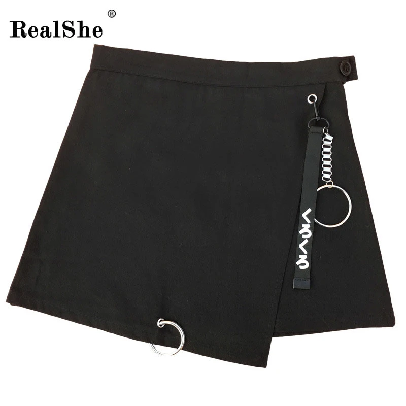 RealShe High Waist Sexy Skirt Womens Summer Fashion Empire Rings Short Women Asymmetrical Skirt Black Ladies Mini Skirts
RealShe High Waist Sexy Skirt Womens Summer Fashion Empire Rings Short Women Asymmetrical Skirt Black Ladies Mini Skirts