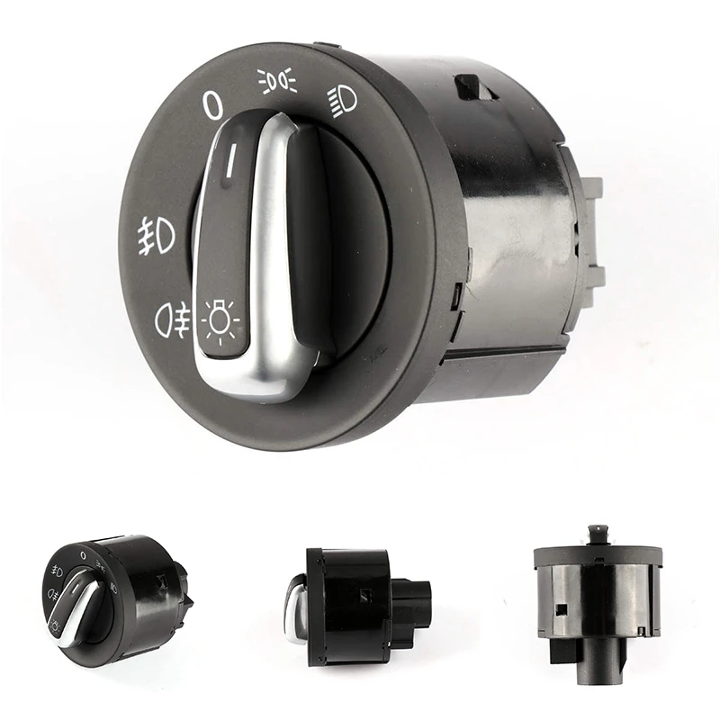 Newest Headlight Fog Light Switch for V-W Jet-ta Golf G-TI MK5 MK6 Rabbit 5ND941431A