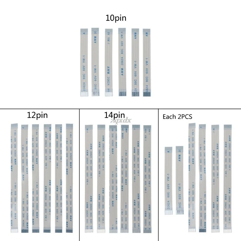 6Pcs 10Pin 12Pin 14Pin Touch Pad Power Button Switch Ribbon Flex Cable For PS4 Controller Charging Board Drop Ship
6Pcs 10Pin 12Pin 14Pin Touch Pad Power Button Switch Ribbon Flex Cable For PS4 Controller Charging Board Drop Ship