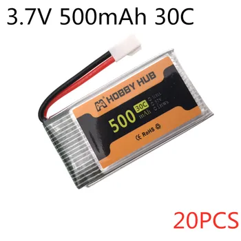 20PCS 802540 3.7V 500mAh Lipo Battery for Syma X5 X5C X5SW M68 Cheerson CX-30 H5C Tianke M68 Quadrocopter parts 3.7V 30C
20PCS 802540 3.7V 500mAh Lipo Battery for Syma X5 X5C X5SW M68 Cheerson CX-30 H5C Tianke M68 Quadrocopter parts 3.7V 30C