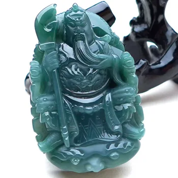 Jade A goods Good kind of delicate blue water Guan Gong Wu Fortune pendant ep2898#
Jade A goods Good kind of delicate blue water Guan Gong Wu Fortune pendant ep2898#