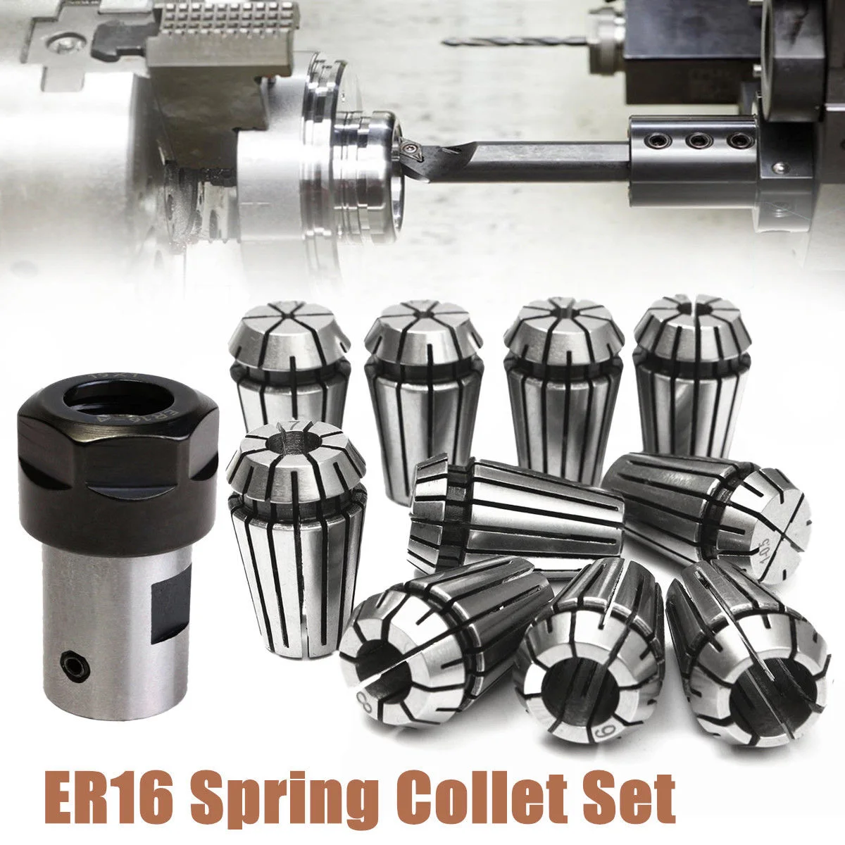 Motor Shaft Collet Chuck ER20A 8mm Extension Rods Holder Tool Holder CNC Milling
Motor Shaft Collet Chuck ER20A 8mm Extension Rods Holder Tool Holder CNC Milling