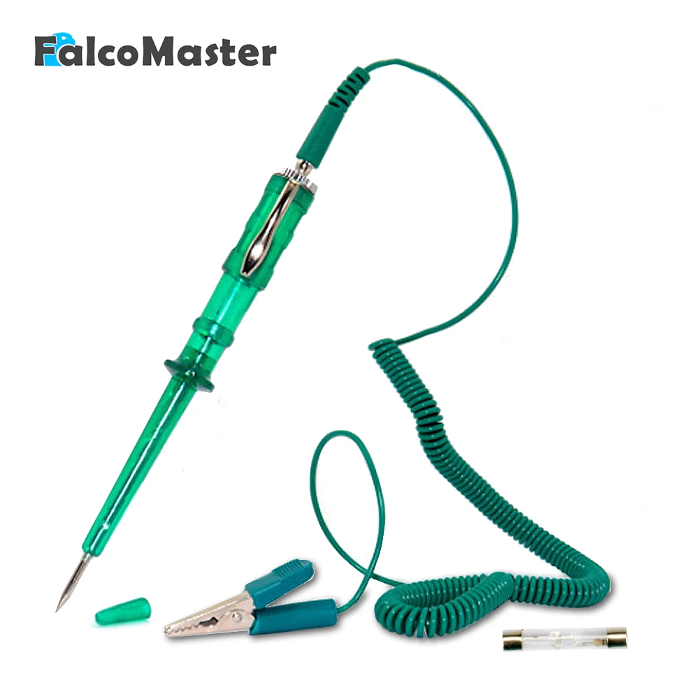 Voltage Electrical Wire Circuit Tester Pen With Light Emitting Diode Cable 6V 12V 24V System Probe Test Auto Car Repair Tools
Voltage Electrical Wire Circuit Tester Pen With Light Emitting Diode Cable 6V 12V 24V System Probe Test Auto Car Repair Tools