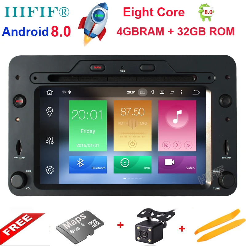 Android 8.0 Octa Core 4GB RAM Car DVD GPS Navigation Player Car Stereo for Alfa Romeo Spider 2006 Radio headunit Bluetooth WIFI
Android 8.0 Octa Core 4GB RAM Car DVD GPS Navigation Player Car Stereo for Alfa Romeo Spider 2006 Radio headunit Bluetooth WIFI