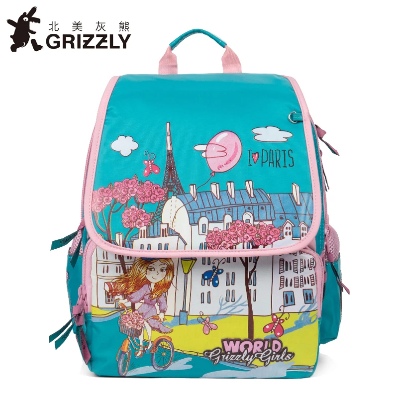GRIZZLY Fashion Cute Cartoon children school bag Nylon Waterproof Orthopedic School Backpacks for Girls Primary School Bags
GRIZZLY Fashion Cute Cartoon children school bag Nylon Waterproof Orthopedic School Backpacks for Girls Primary School Bags