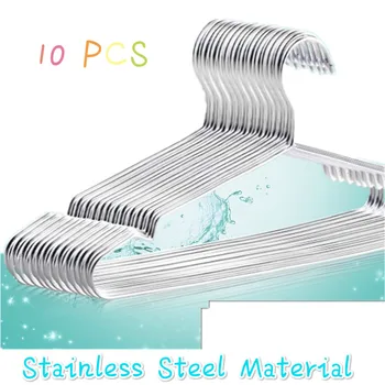 Aprince 10 PCS Stainless Steel Hangers Solid Clothes Hanging Non-Slip Home Drying Bold Clothes Drying Rack Hanging Pants Rac
Aprince 10 PCS Stainless Steel Hangers Solid Clothes Hanging Non-Slip Home Drying Bold Clothes Drying Rack Hanging Pants Rac