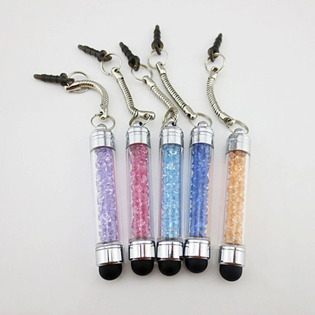 Mini Crystal Stylus Touch Screen Pen Capacitive Stylus 3.5mm Dust Plug Cap 2in 1 For iPhone Tablet Android Phone
Mini Crystal Stylus Touch Screen Pen Capacitive Stylus 3.5mm Dust Plug Cap 2in 1 For iPhone Tablet Android Phone