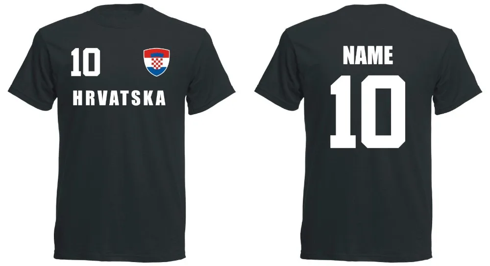 2019 Hot sale Summer Style Croatia Hrvatska 2019 T-Shirt Jersey Look Footballer + Incl.print Name + No Funny Tee shirt
2019 Hot sale Summer Style Croatia Hrvatska 2019 T-Shirt Jersey Look Footballer + Incl.print Name + No Funny Tee shirt