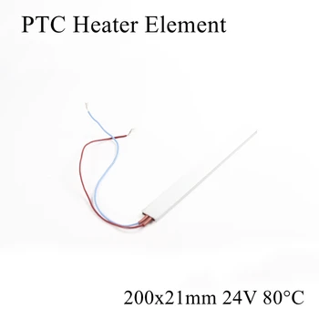 200x21mm 24V 80 Degree Celsius Aluminum PTC Heater Element Constant Thermostat Thermistor Air Heating Sensor Shell 200*21mm
200x21mm 24V 80 Degree Celsius Aluminum PTC Heater Element Constant Thermostat Thermistor Air Heating Sensor Shell 200*21mm