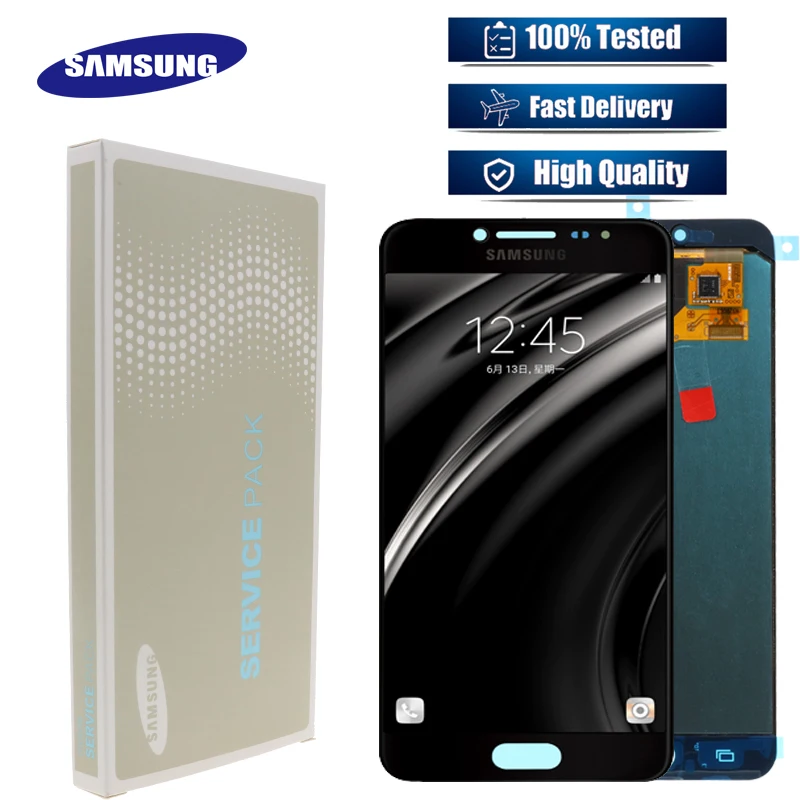 ORIGINAL 5.2'' SUPER AMOLED Display Screen For SAMSUNG Galaxy c5 c5000 LCD Touch Digitizer Sensor Glass Assembly Replacement
ORIGINAL 5.2'' SUPER AMOLED Display Screen For SAMSUNG Galaxy c5 c5000 LCD Touch Digitizer Sensor Glass Assembly Replacement